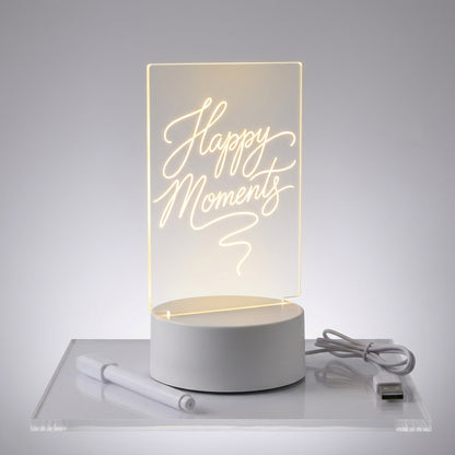 LED Message Board Night Light
