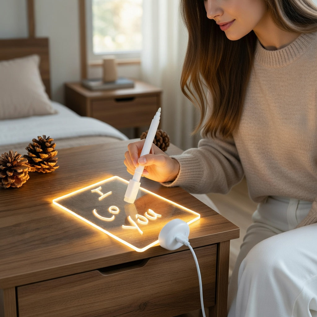 LED Message Board Night Light